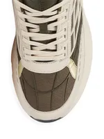 Neptune Textile & Leather Sneakers