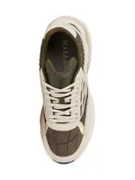 Neptune Textile & Leather Sneakers