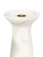 Klein 2-Piece Marble Candle Holder Set