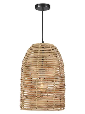 Coastal Living Monica Bamboo Pendant Lamp