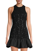 Elton Floral Lace Minidress