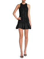 Elton Floral Lace Minidress