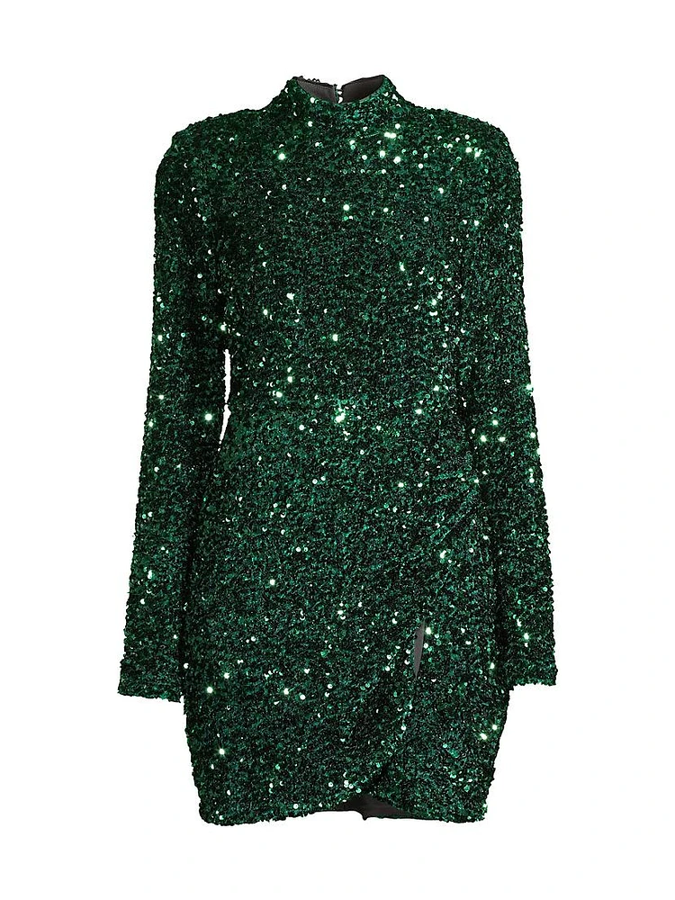 Lisanna Sequined Minidress