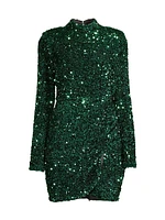 Lisanna Sequined Minidress