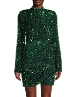 Lisanna Sequined Minidress