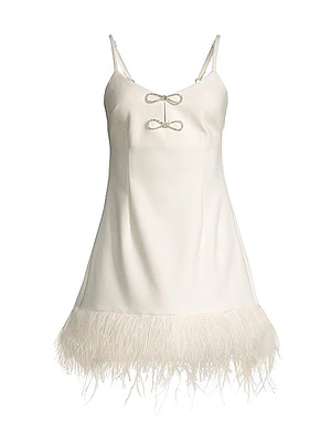 Mariany Feathered Minidress