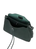 Darren Medium Studded Leather Shoulder Bag