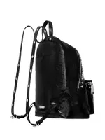 Dome Studded Leather Backpack