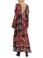 Sweet Mermaids Paisley Maxi Dress