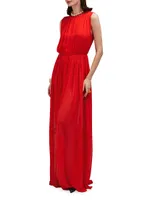 Myra Silk Gown