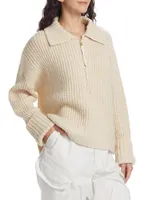Amelia Knit Quarter-Zip Sweater
