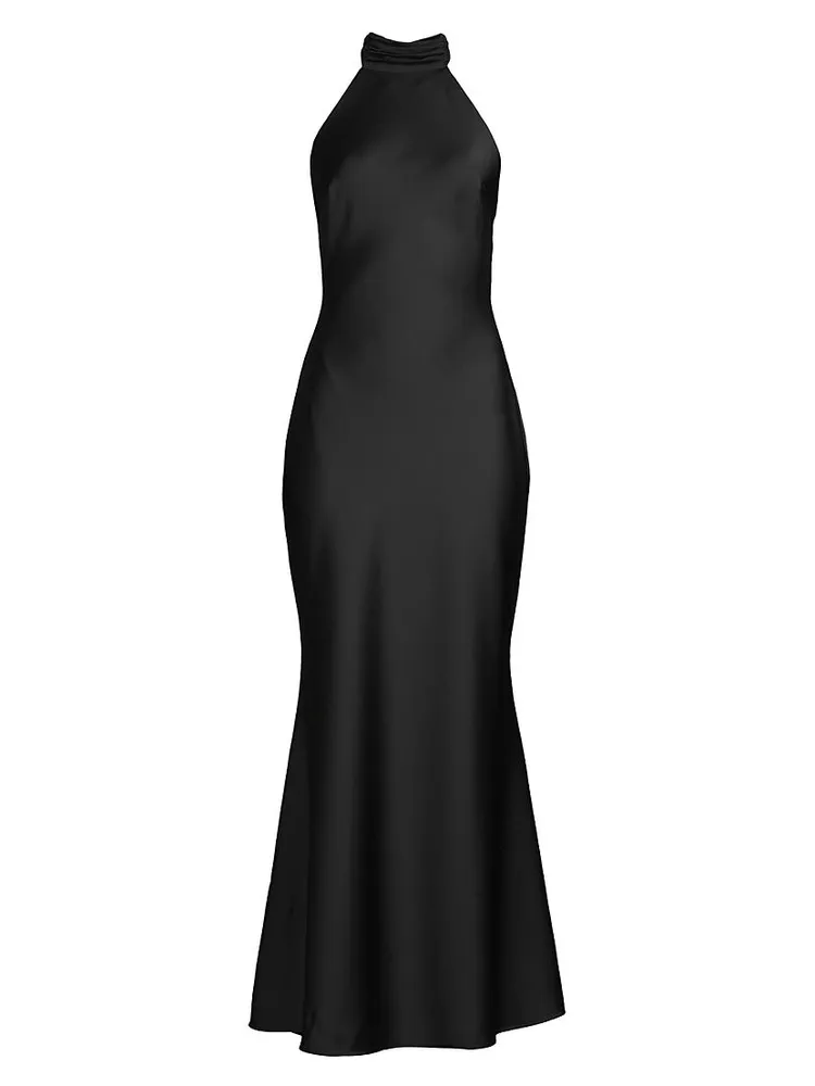 Evianna Draped Maxi-Dress