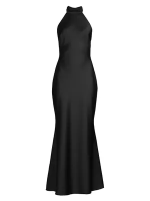 Evianna Draped Maxi-Dress