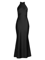 Evianna Draped Maxi-Dress