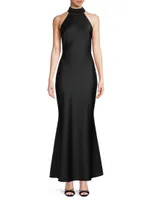 Evianna Draped Maxi-Dress