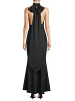 Evianna Draped Maxi-Dress