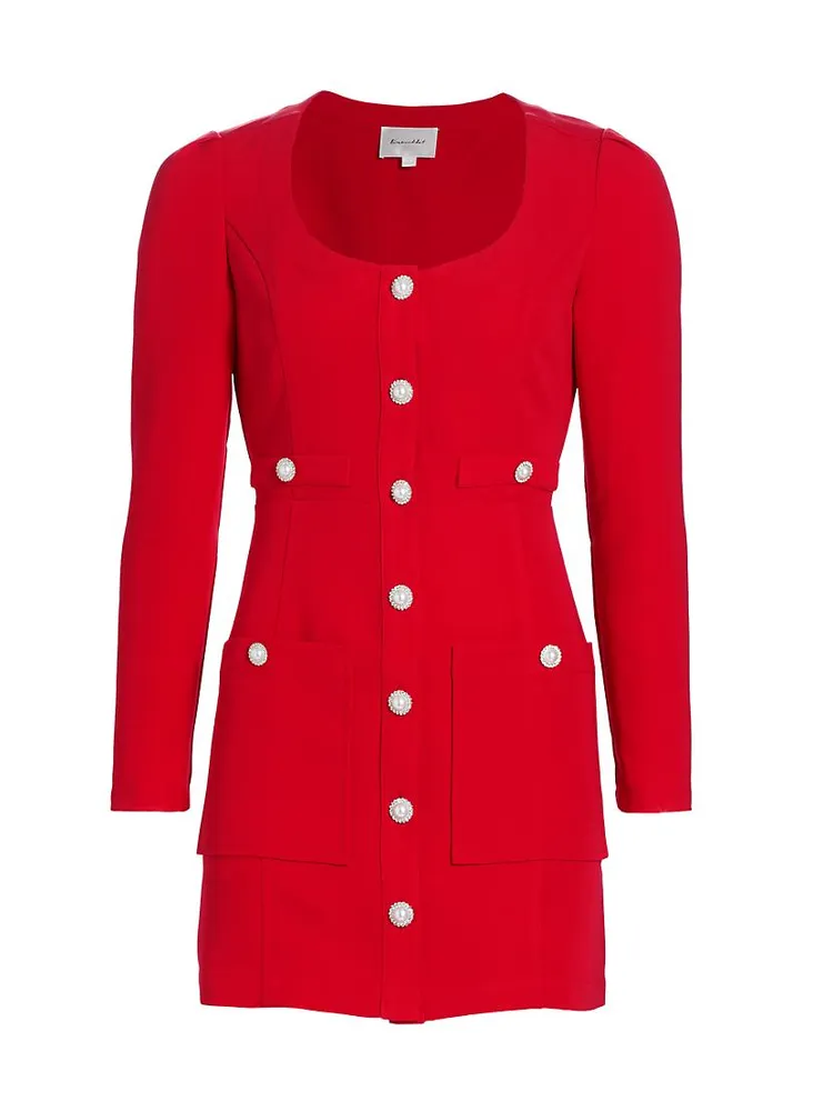 Phillipa Long-Sleeve Minidress