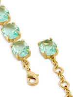 Gem Palace The Royals Goldtone & Glass Crystal Necklace