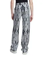 Argyle Tailored Baggy Pants