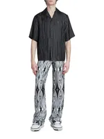 Argyle Tailored Baggy Pants