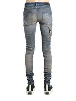 D-Staggered Skinny Jeans