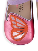 Baby Girl's Butterfly Ballet Flats