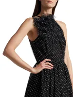 Liliana Polka Dot Tulle Dress