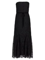 Elaine Lace Midi-Dress