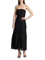 Elaine Lace Midi-Dress