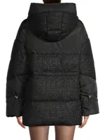 Matilde Tweed Down Puffer Jacket