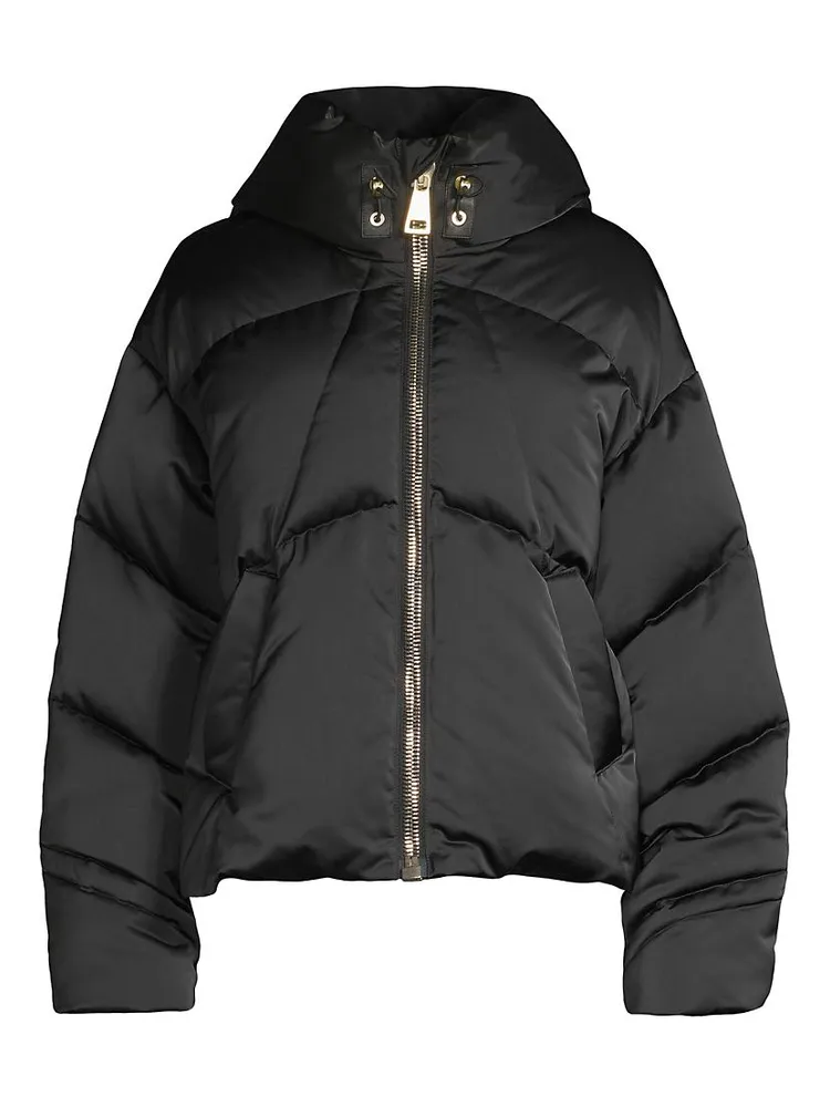 Matignon Oversized Satin Down Jacket