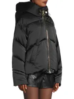 Matignon Oversized Satin Down Jacket