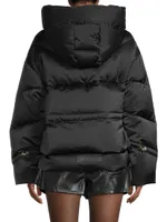 Matignon Oversized Satin Down Jacket