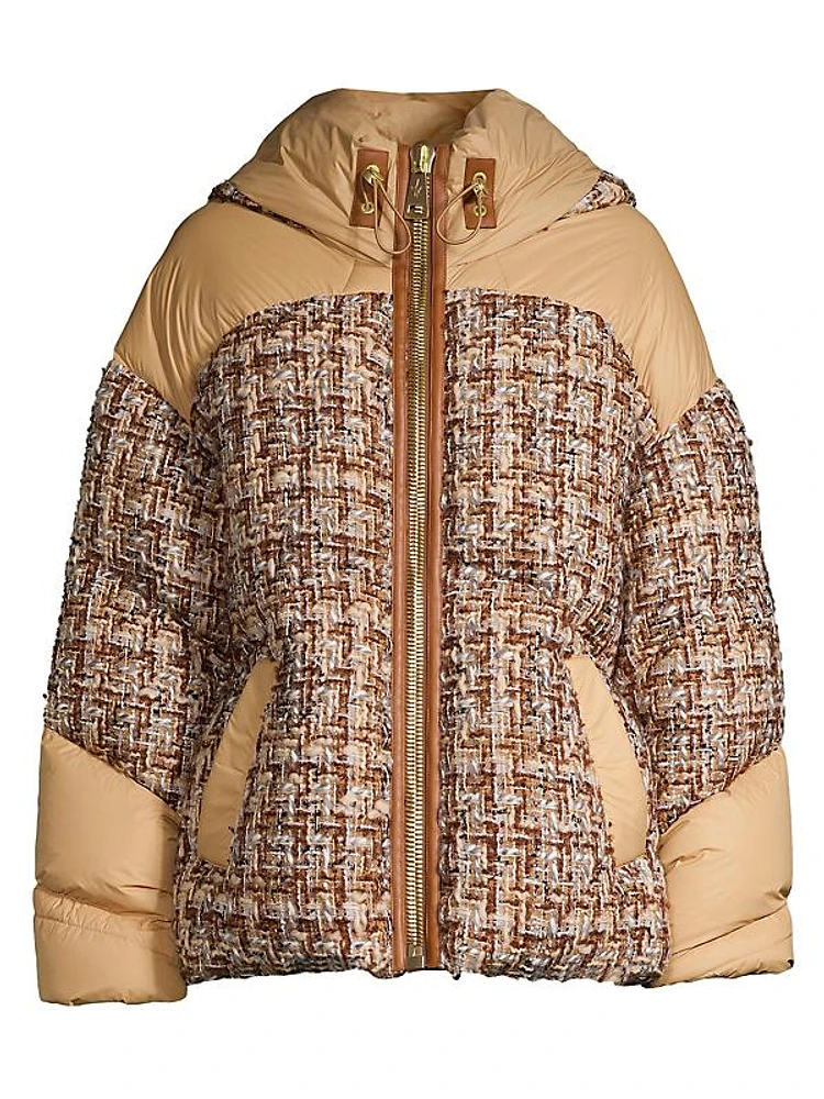 Matignon Tweed Down Jacket