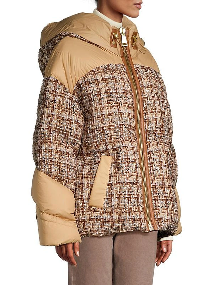 Matignon Tweed Down Jacket