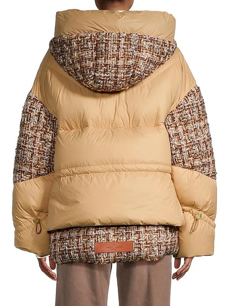 Matignon Tweed Down Jacket