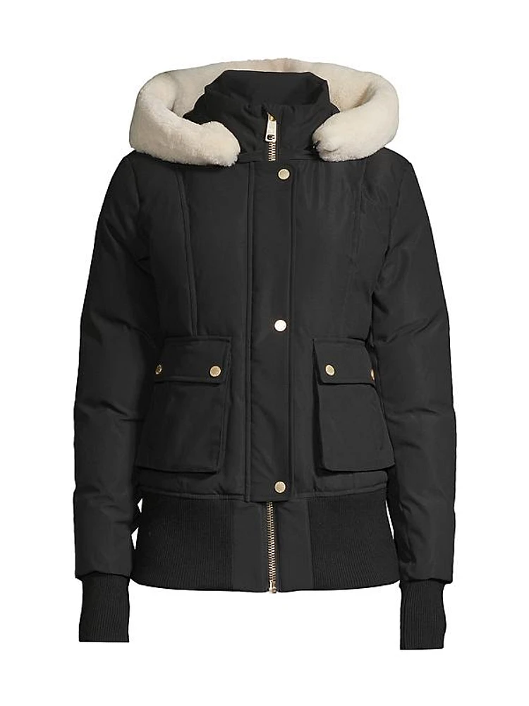 Fordham Shearling Down Jacket