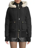 Fordham Shearling Down Jacket