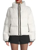 Kensington Tweed Puffer Jacket