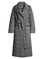 Kate Tweed Wrap Coat