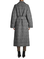 Kate Tweed Wrap Coat