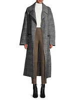 Kate Tweed Wrap Coat