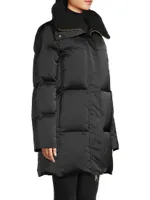 Noelle Faux-Shearling Puffer Jacket