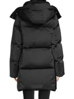 Noelle Faux-Shearling Puffer Jacket