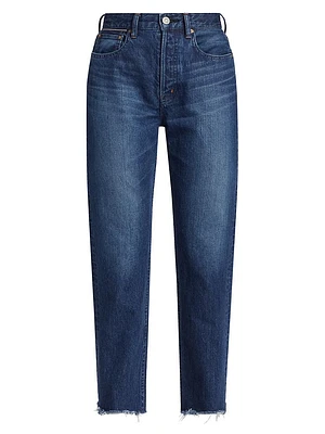 Corcoran Wide-Leg Stove Pipe Jeans