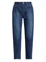 Corcoran Wide-Leg Stove Pipe Jeans