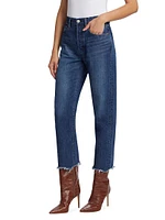 Corcoran Wide-Leg Stove Pipe Jeans