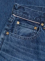 Corcoran Wide-Leg Stove Pipe Jeans