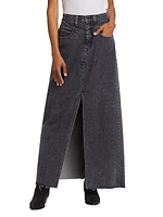 Dallas Double Yoke Denim Maxi Skirt