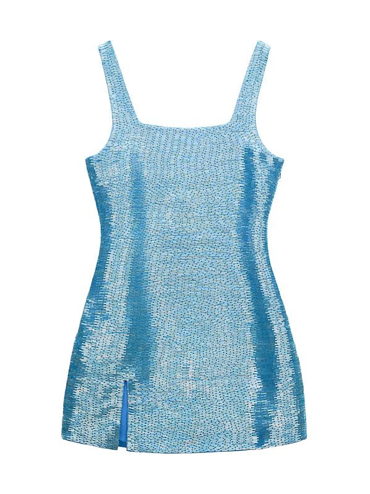 Le Sable Beaded Minidress